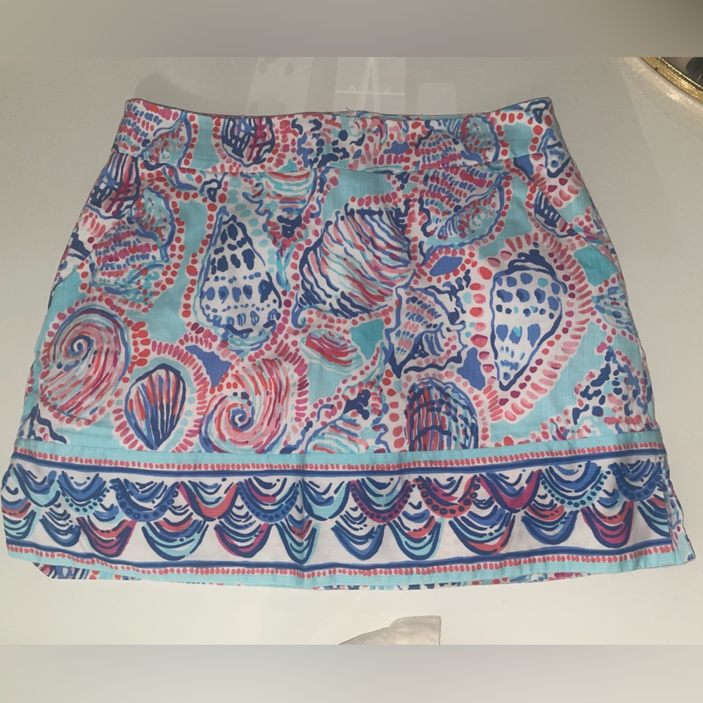 Lilly Pulitzer seashell skort